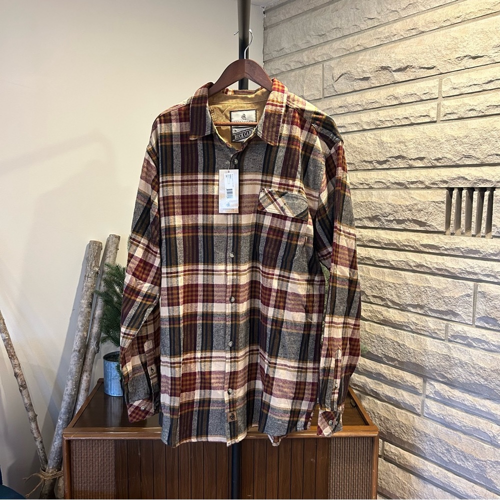 Legendary Whitetails Men’s Buck Camp Flannel Shirt